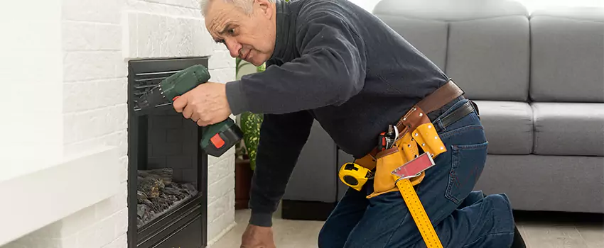 New Indoor Fireplace Installation in Mount Vernon, Ohio
